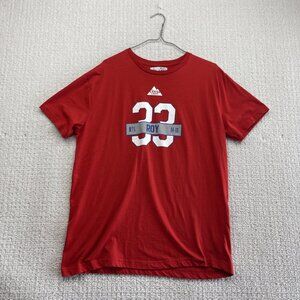 The Alumni Montreal Canadien x Coors Light Patrick Roy 33 T-shirt Red Hockey Rea